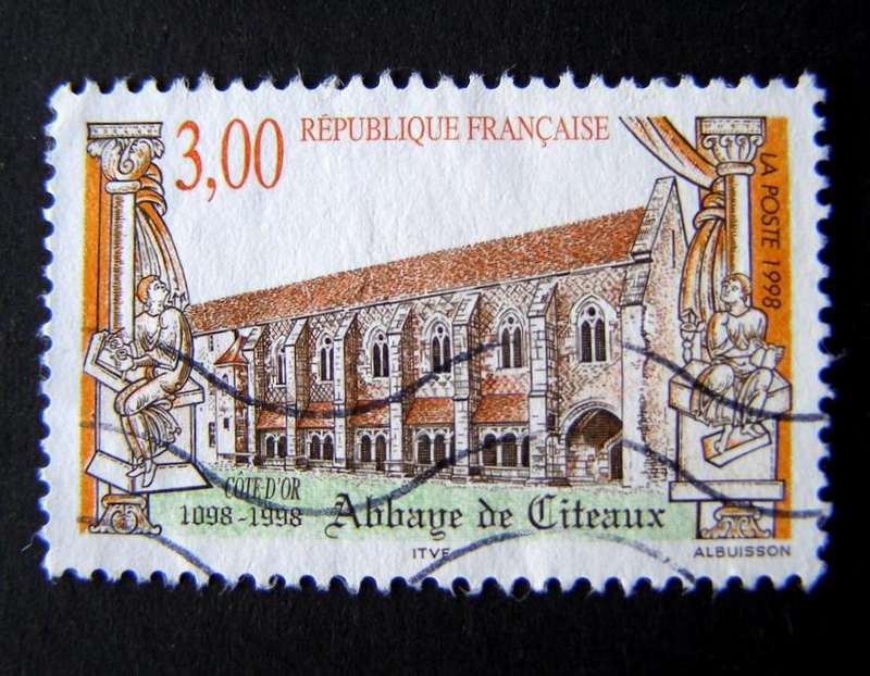 FRANCE - 900th Anniv. of Citeaux Abbey 1998