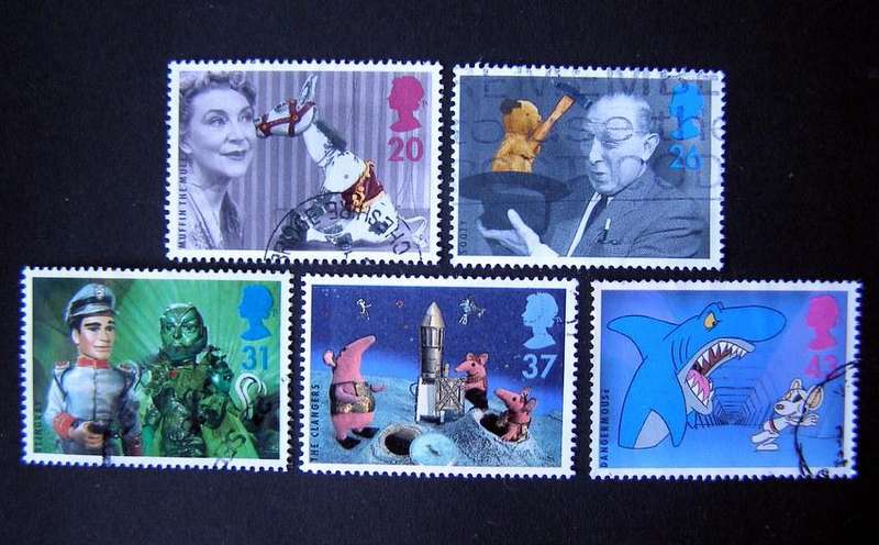 GREAT BRITAIN Set - 50th Anniv. of Children's Television 1996