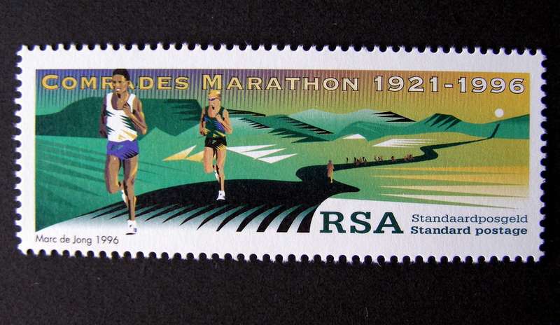 SOUTH AFRICA Mint Set - 75th Anniv. of the Comrades Marathon 1996