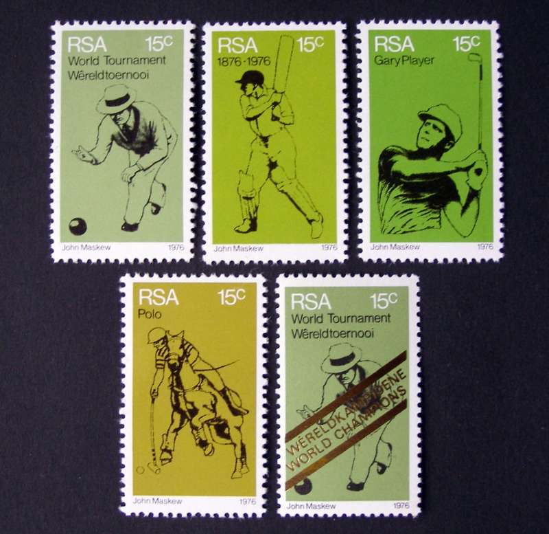 SOUTH AFRICA Mint Set - Sports 1976