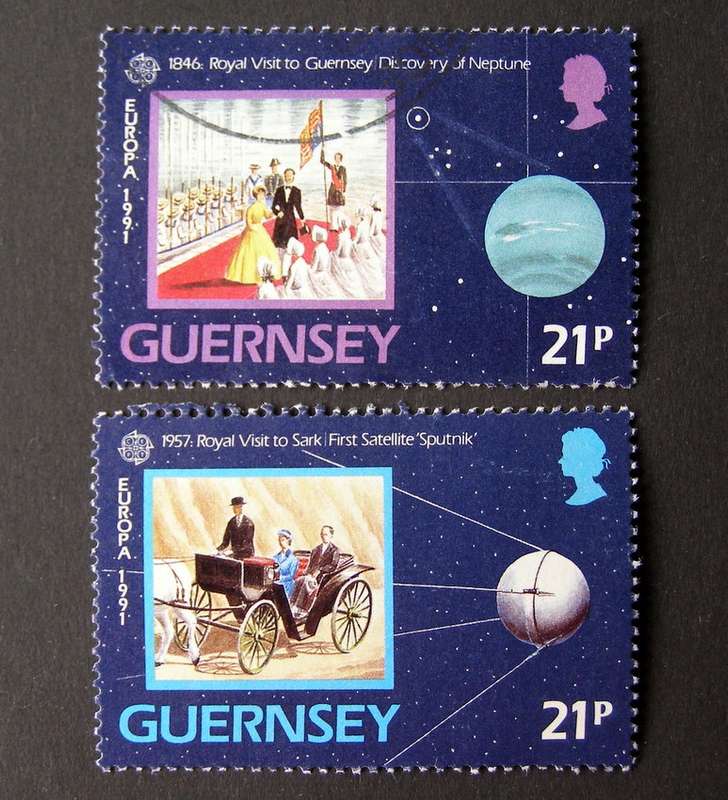 GUERNSEY - Europe in Space 1991
