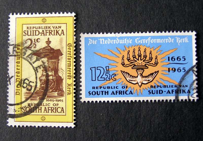 SOUTH AFRICA Set - Tercentenary of Dutch Reformed Church 1965