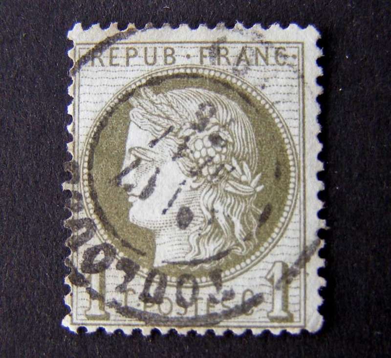 FRANCE - Ceres 1870