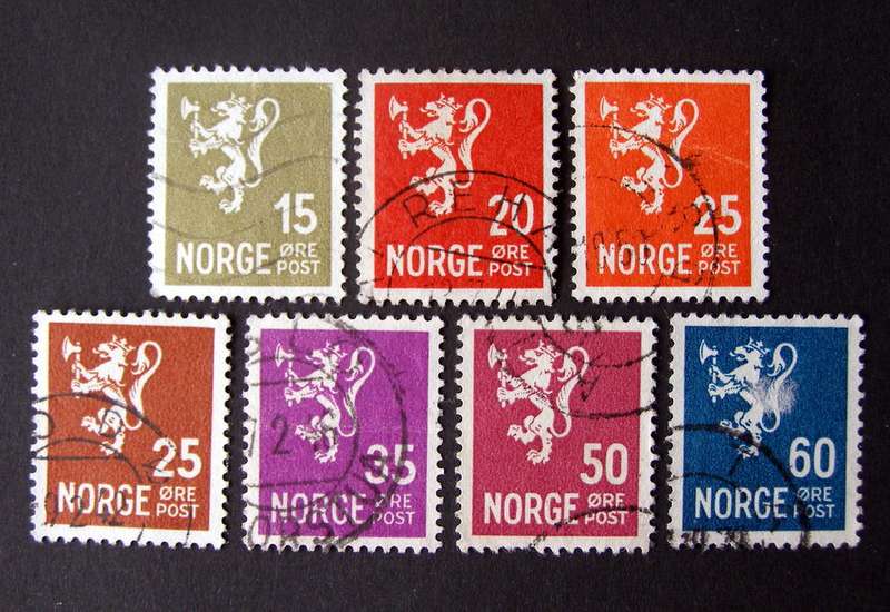 NORWAY - Lion 1926
