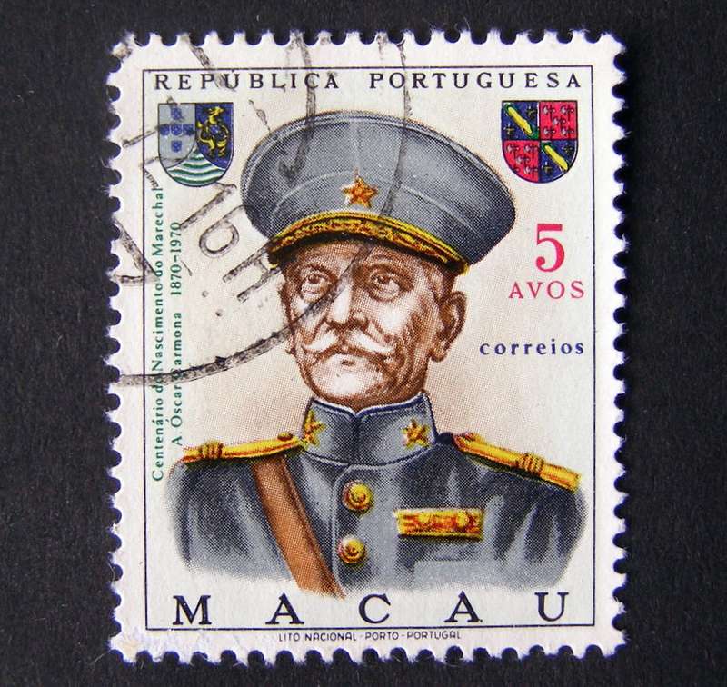 MACAU Set - Birth Centenary of Marshal Carmona 1970
