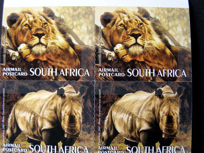 SOUTH AFRICA Mint Booklet (Self Adhesive) - The Big Five 2007 //Animals