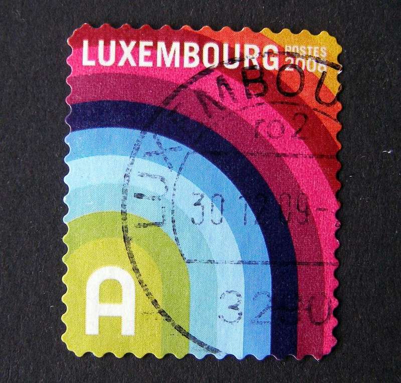 LUXEMBOURG - Colour Self Adhesive 2008
