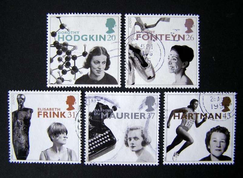 GREAT BRITAIN Set - Famous Women 1996
