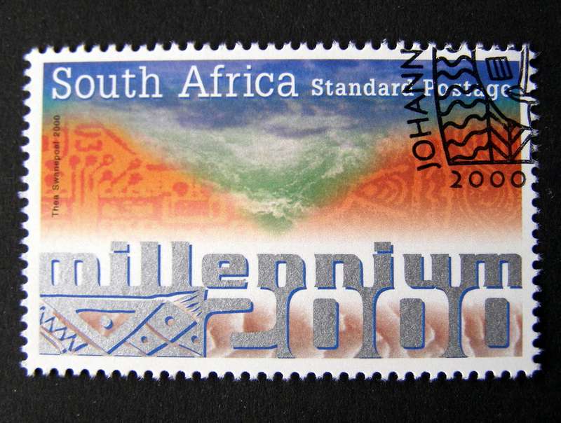 SOUTH AFRICA Set (CTO) - Millennium 2000