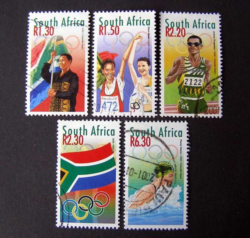 SOUTH AFRICA Set - Olympic Games 2000