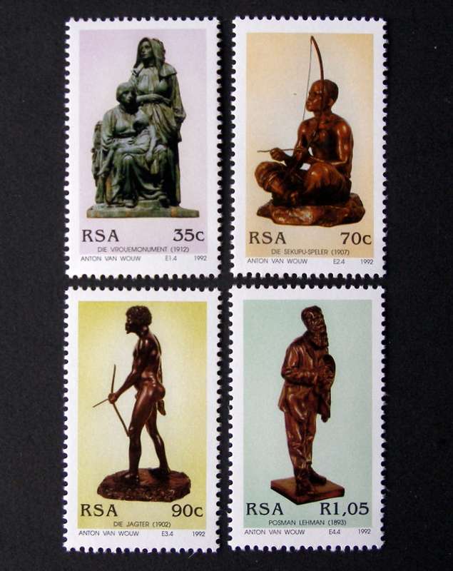SOUTH AFRICA Mint Set - Anton Van Wouw Sculptures 1992