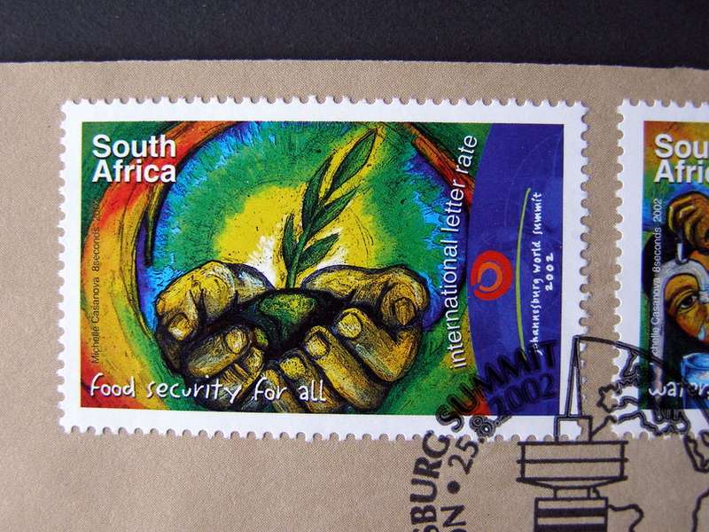 SOUTH AFRICA Cover - World Summit for Sustainable Development (2nd Issue) 2002