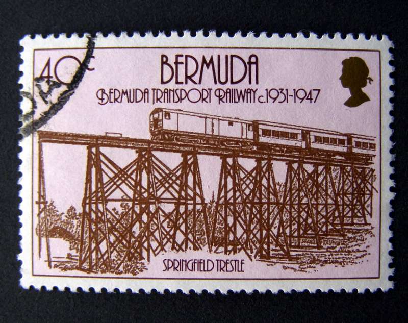 BERMUDA - Transport Railway 1987 //Trains