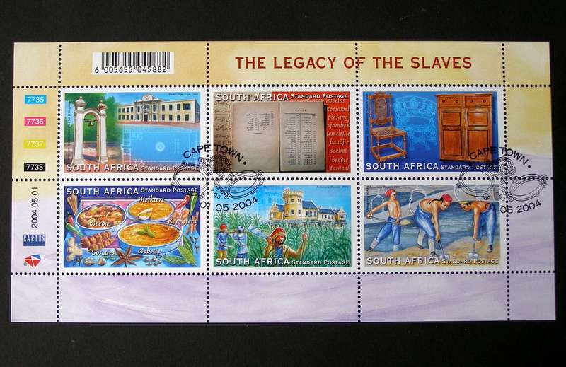 SOUTH AFRICA Set (CTO) - The Legacy of the Slaves 2004