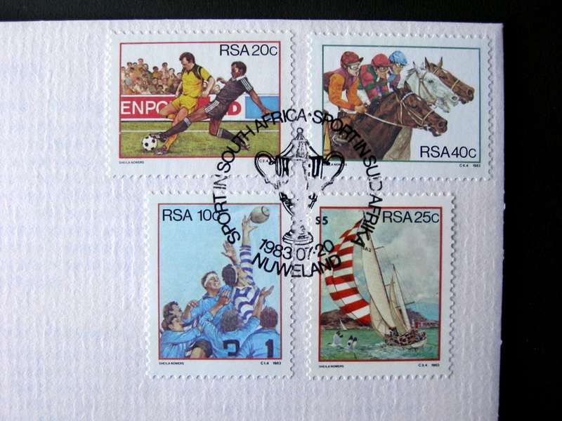 SOUTH AFRICA Cover - Sports 1983