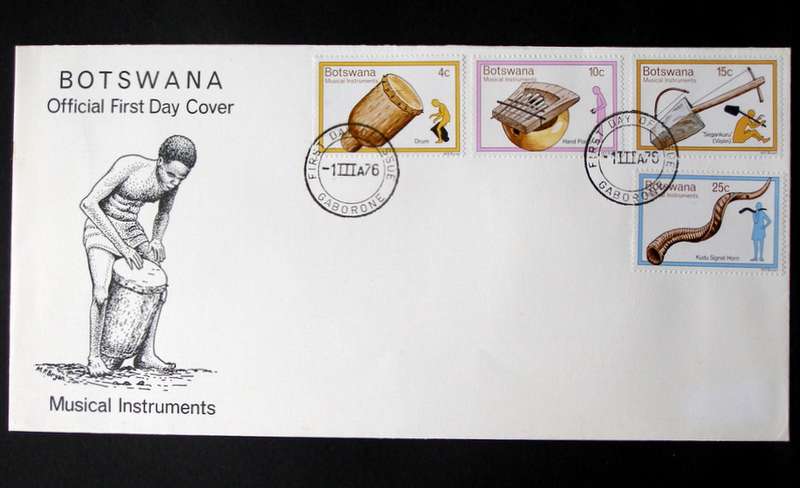 BOTSWANA Cover - Traditional Musical Instruments 1976