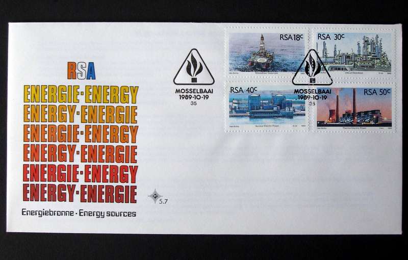 SOUTH AFRICA Cover - Energy Sources 1989