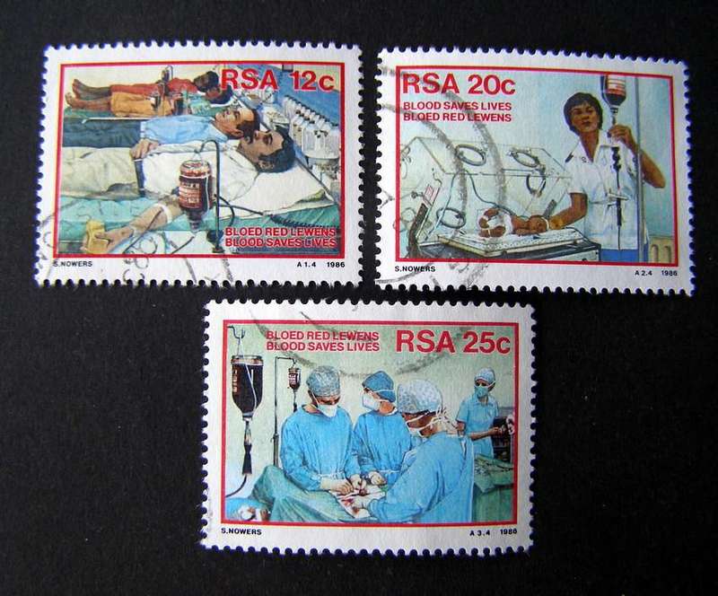SOUTH AFRICA - Blood Donor Campaign 1986