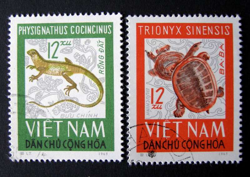 NORTH VIETNAM - Reptiles 1966