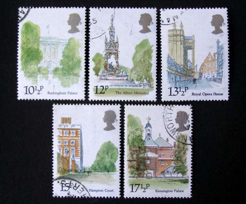 GREAT BRITAIN Set - London Landmarks 1980