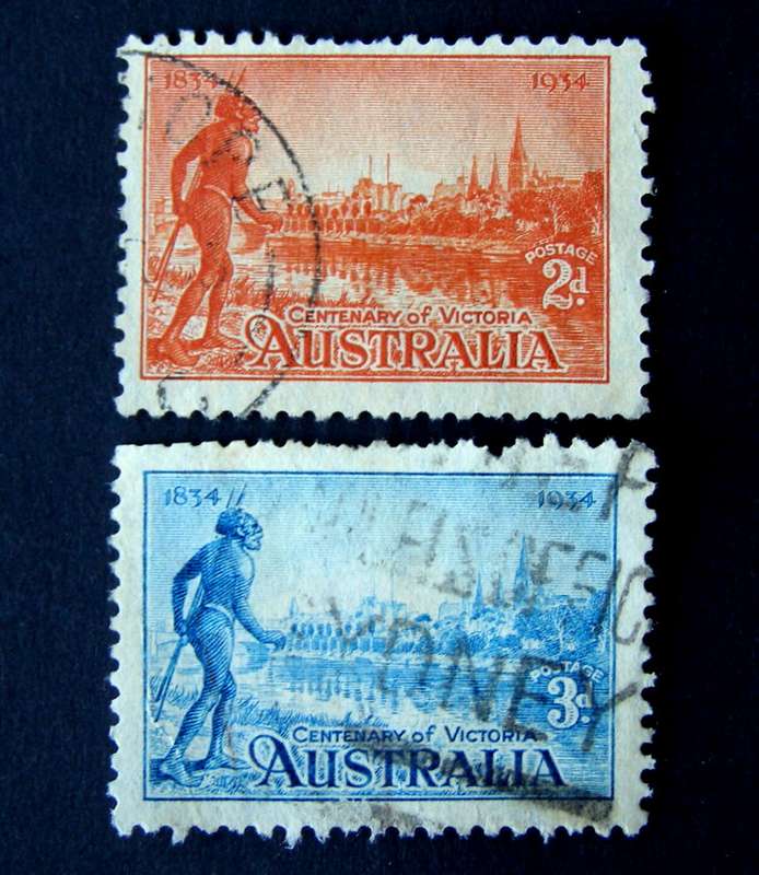 AUSTRALIA - Centenary of Victoria 1934