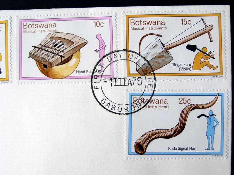 BOTSWANA Cover - Traditional Musical Instruments 1976