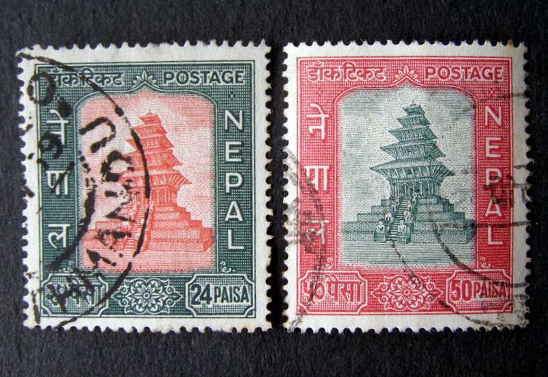 NEPAL - Nyatopol Temple 1959