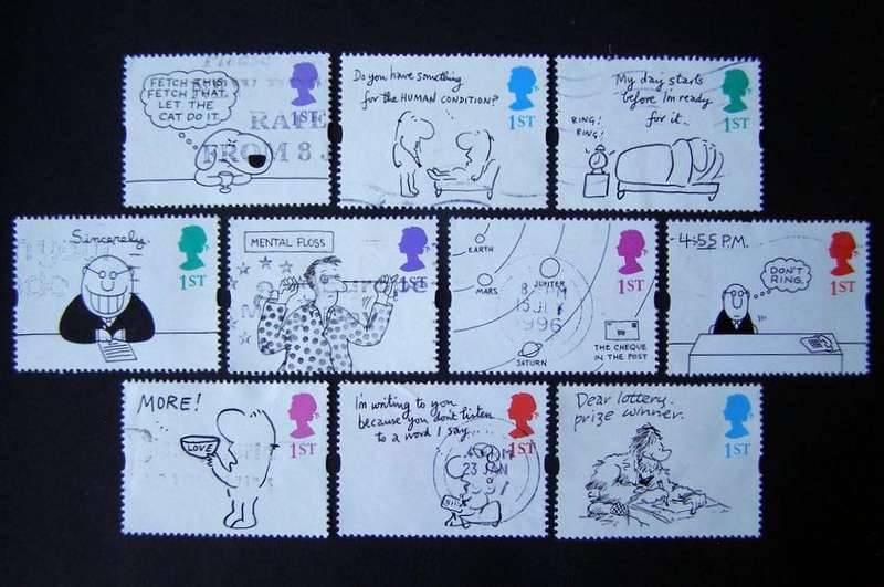 GREAT BRITAIN Set - Greetings: Cartoons 1996