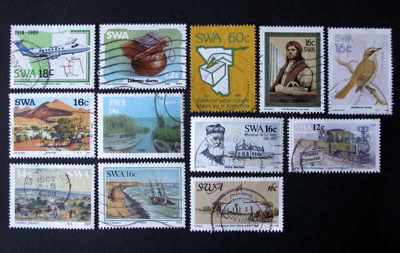 SWA - Assorted Stamps 1985-89