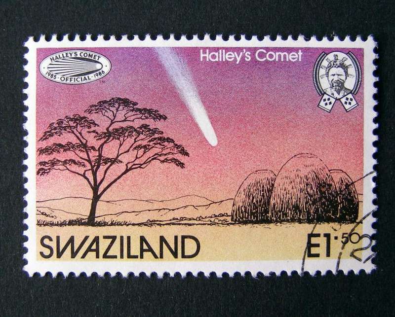 SWAZILAND Set - Appearance of Halley's Comet 1986