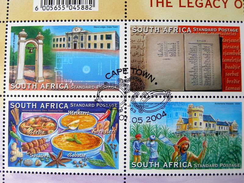 SOUTH AFRICA Set (CTO) - The Legacy of the Slaves 2004