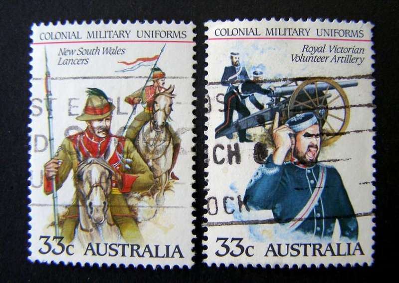 AUSTRALIA - Colonial Military Uniforms 1985