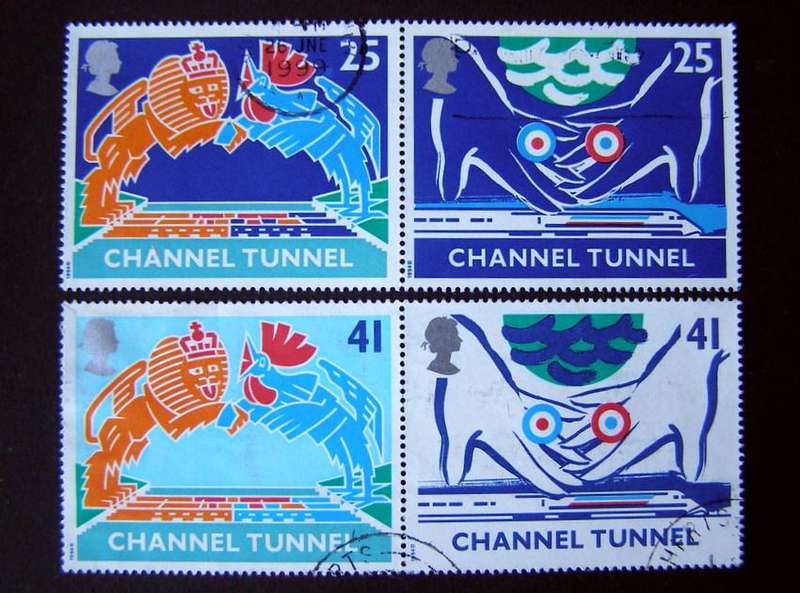 GREAT BRITAIN Set - Opening of Channel Tunnel 1994
