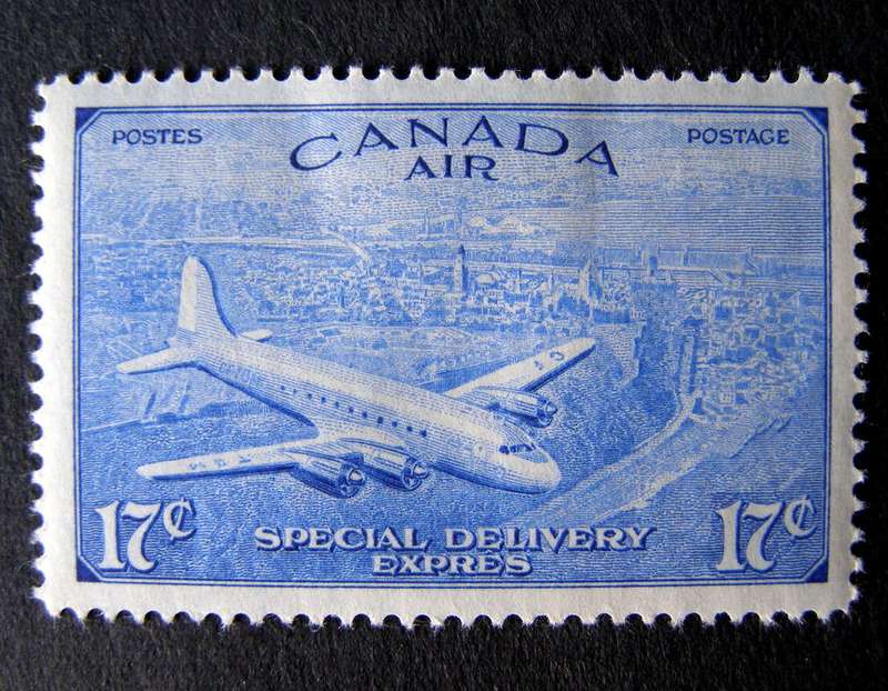 CANADA Mint* - Special Delivery: Air 1946