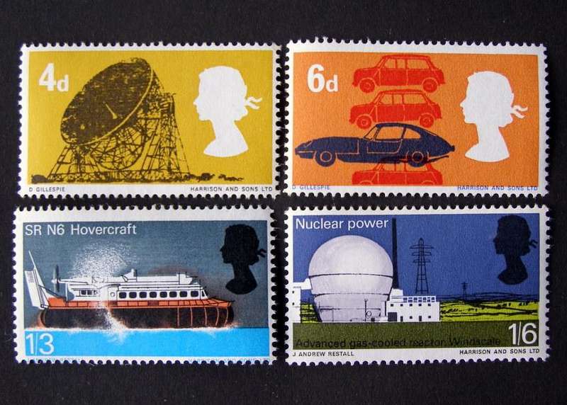 GREAT BRITAIN Mint* Set - Technology 1966