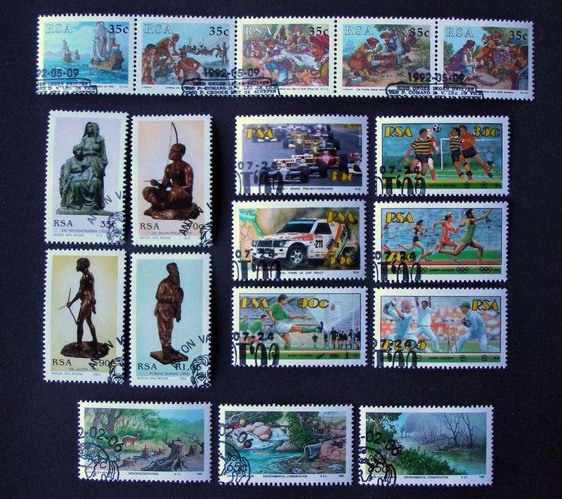 SOUTH AFRICA (CTO) - Assorted Sets 1992