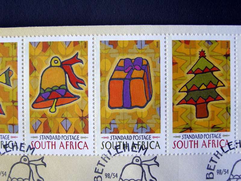 SOUTH AFRICA Cover - Christmas 1998
