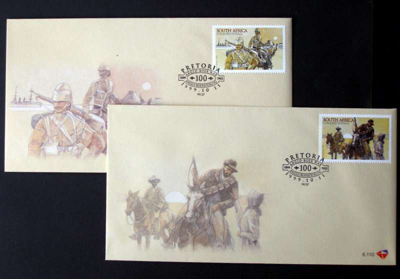 SOUTH AFRICA Cover Set - Boer War Commemoration 1999