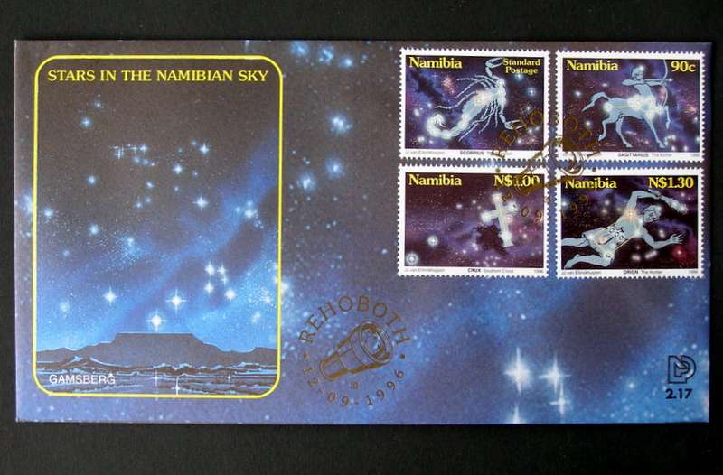 NAMIBIA Cover - Stars in the Namibian Sky 1996