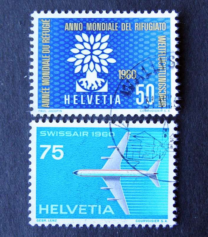 SWITZERLAND - Publicity 1960 //Aircraft