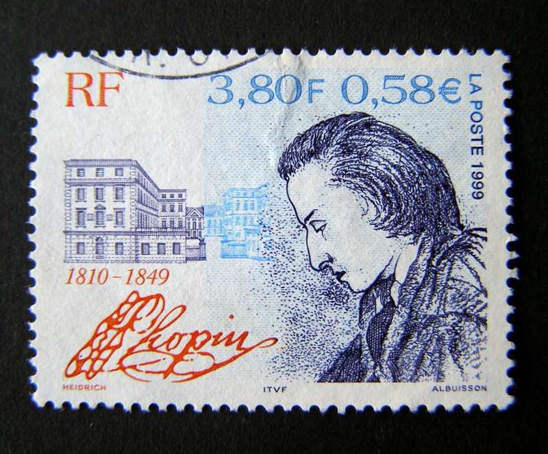 FRANCE - 150th Death Anniv. of Frederic Chopin 1999