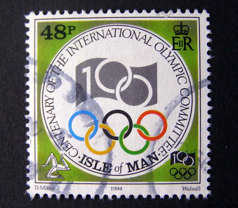 ISLE OF MAN - Centenary of International Olympics Committee 1994 //Sport