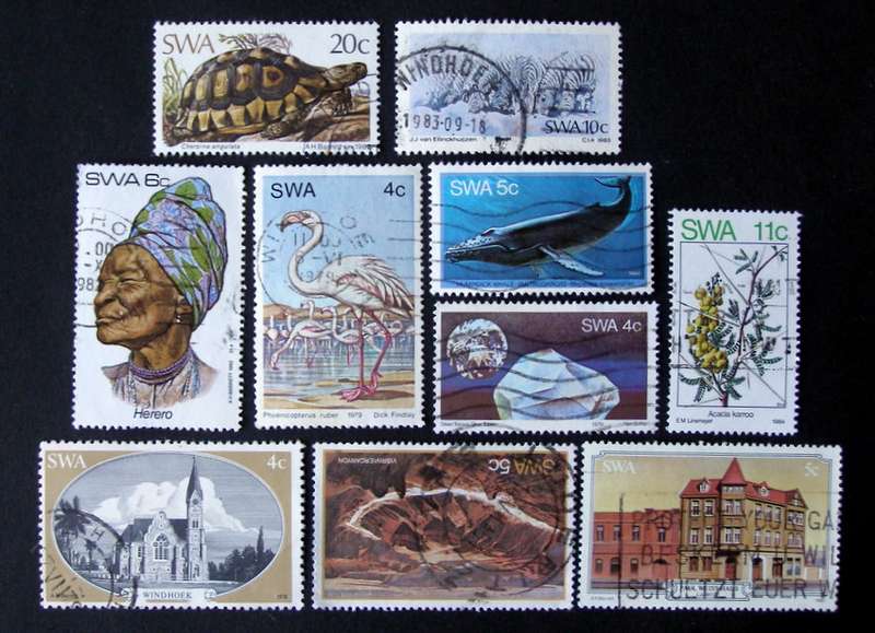 SWA - Assorted Stamps 1978-84