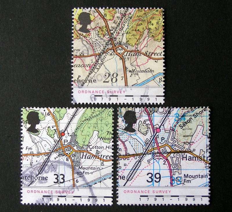 GREAT BRITAIN - Bicentenary of Ordnance Survey 1991