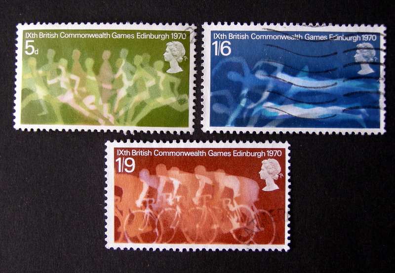 GREAT BRITAIN Set - British Commonwealth Games 1970 //Sport