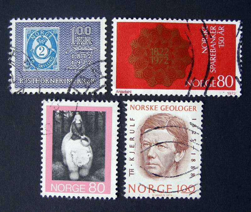 NORWAY - Assorted Stamps 1970s