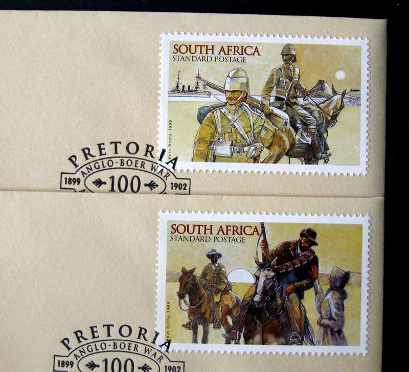 SOUTH AFRICA Cover Set - Boer War Commemoration 1999
