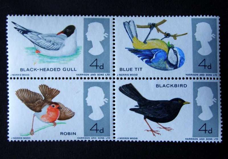 GREAT BRITAIN Mint* Set - Birds 1966