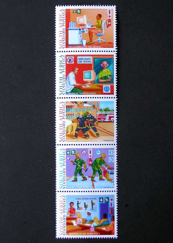 SOUTH AFRICA Mint Set - Occupational Health 2009