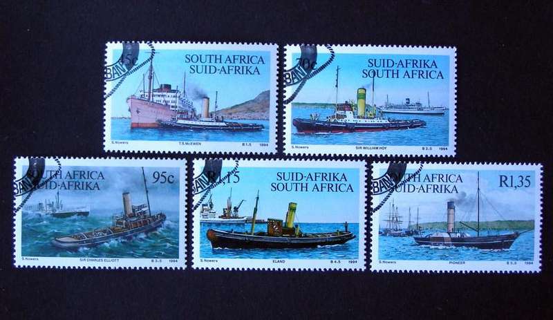 SOUTH AFRICA Set (CTO) - Tugboats 1994